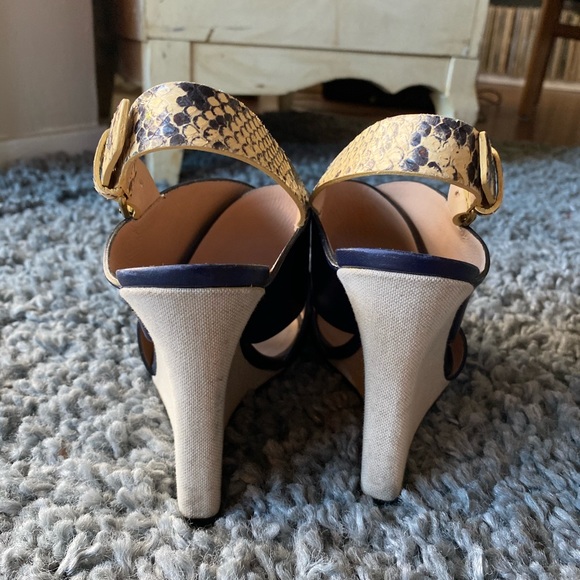 Celine wedge heel sandals - Picture 5 of 10